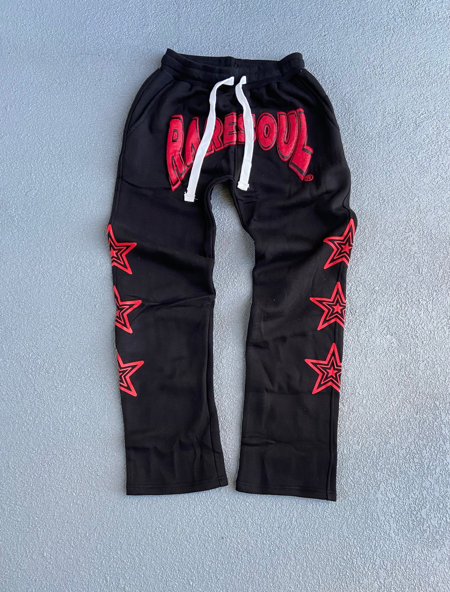 Rare Soul Sweats (Black & Red)