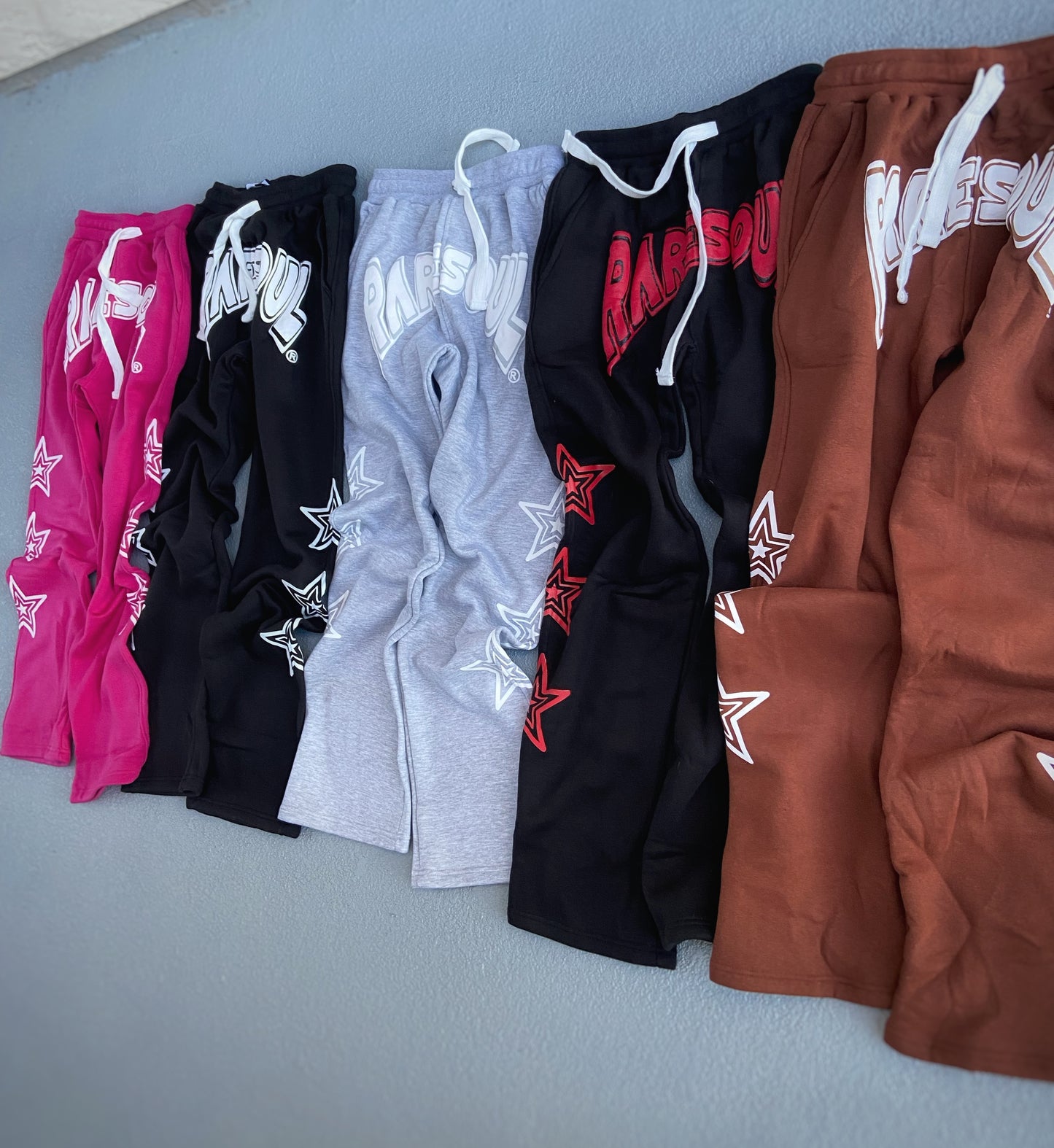 Rare Soul Sweats (Pink & White)